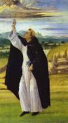 Sandro Botticelli St. Dominic. oil painting on canvas